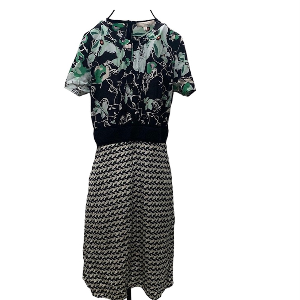 Dorothee Schumacher Black Green Dress Size 1 Pockets